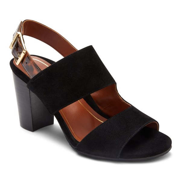 Vionic Heels Ireland - Bianca Heel Black - Womens Shoes Discount | FKMSL-9801